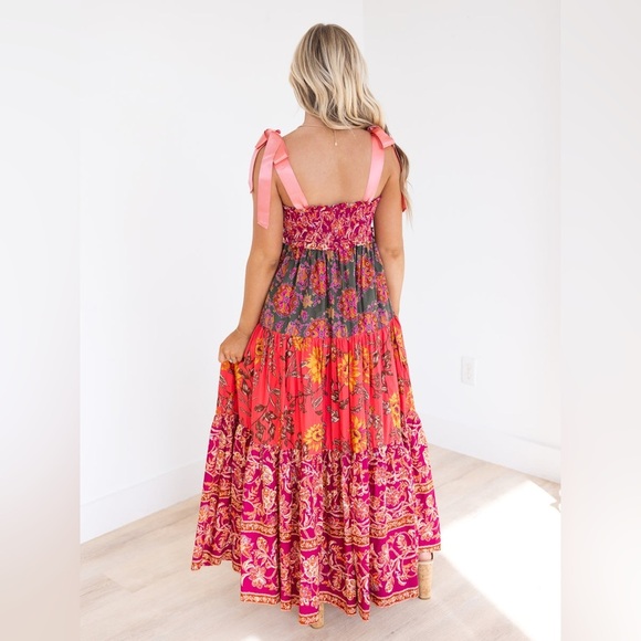 FREE PEOPLE BLUEBELL MAXI DRESS - Picture 4 of 8